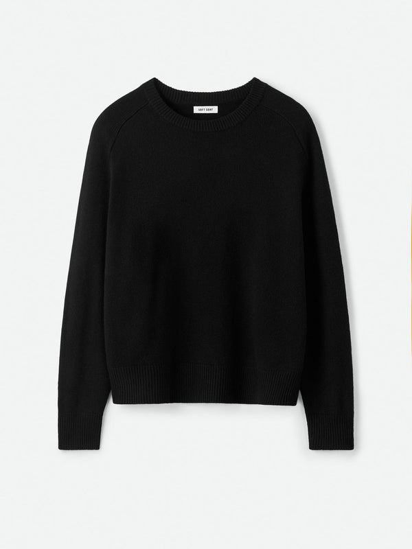 Boyfriend Crewneck - Black