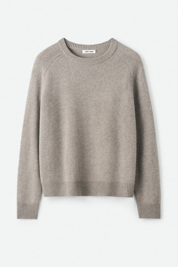 Boyfriend Crewneck - Greige