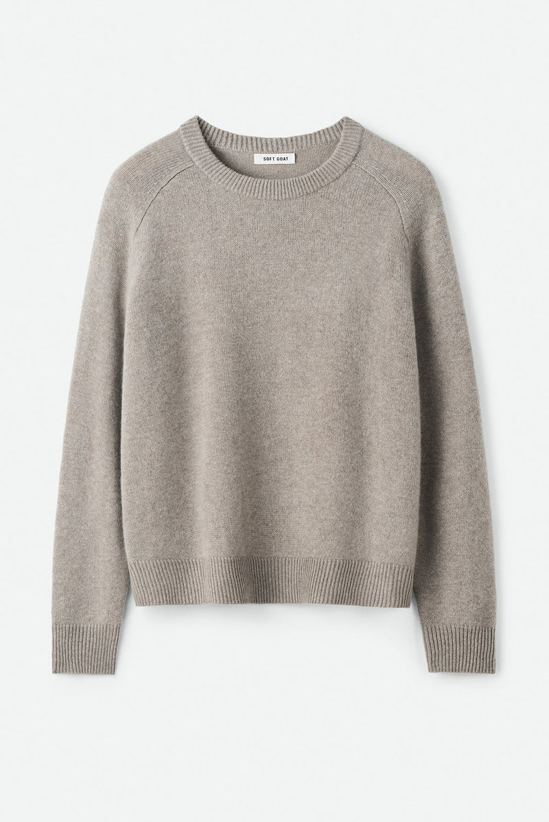 Boyfriend Crewneck - Greige