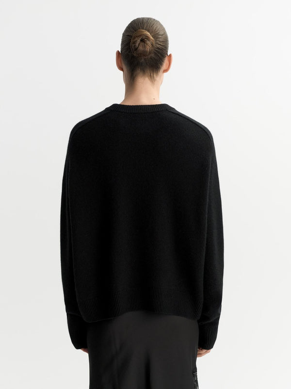 Boyfriend Crewneck - Black