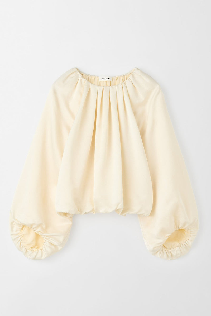 Silk Blouse - Feather white