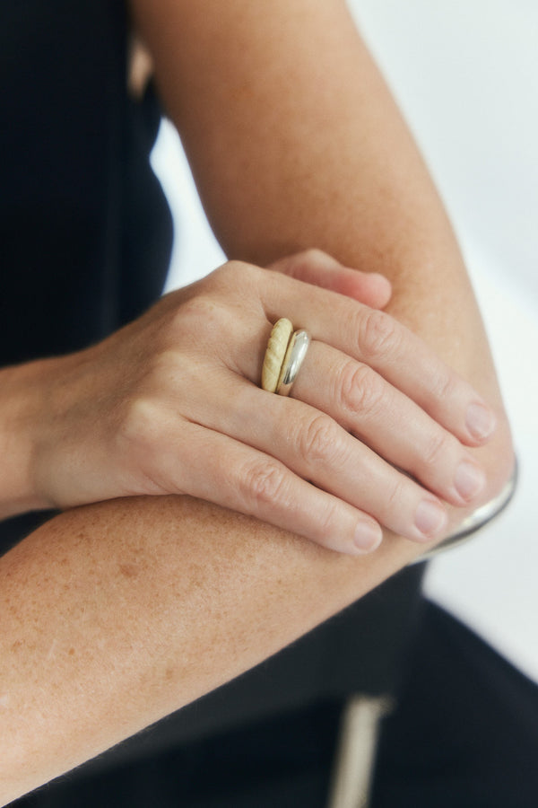 Vintage bone ring