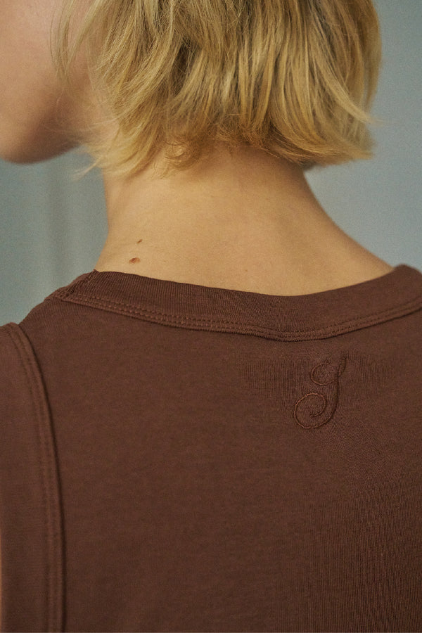Tank top  - Brown