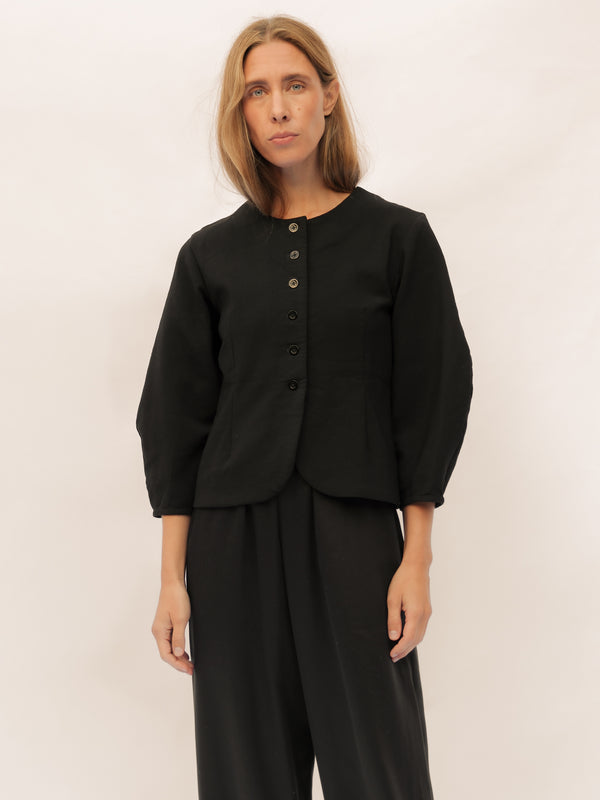 PRE-ORDER Wanda Waistcoat - BLACK