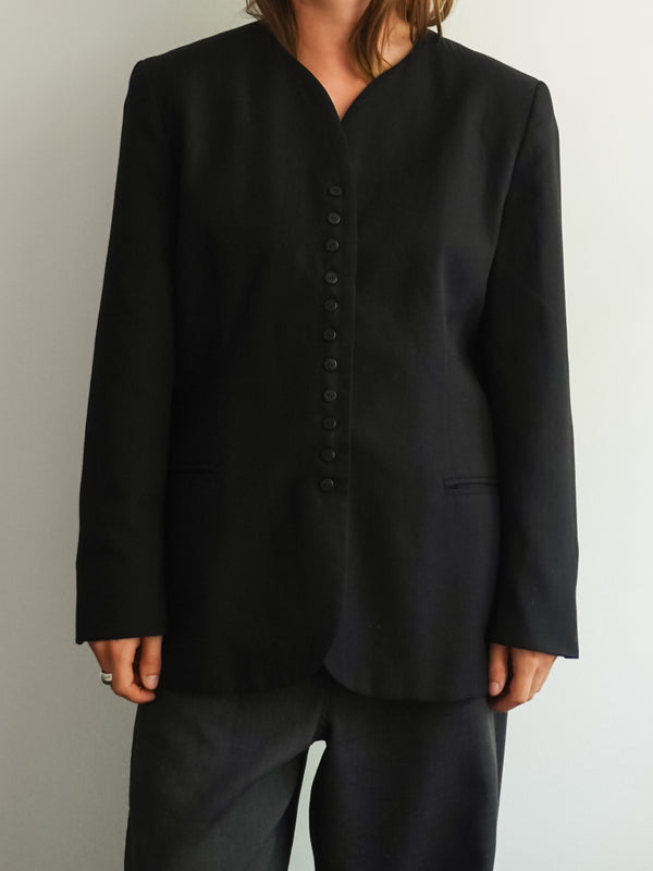 Vintage Button Down Blazer