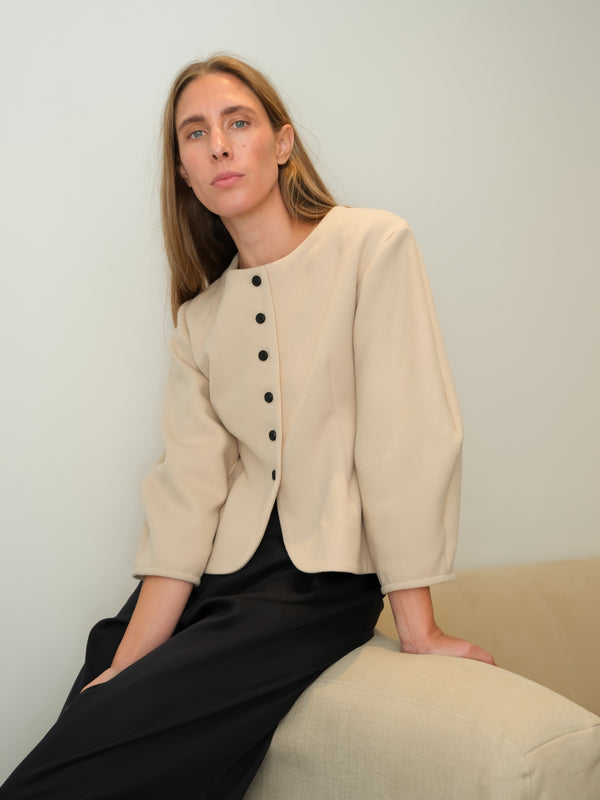 Wanda Waistcoat - Beige