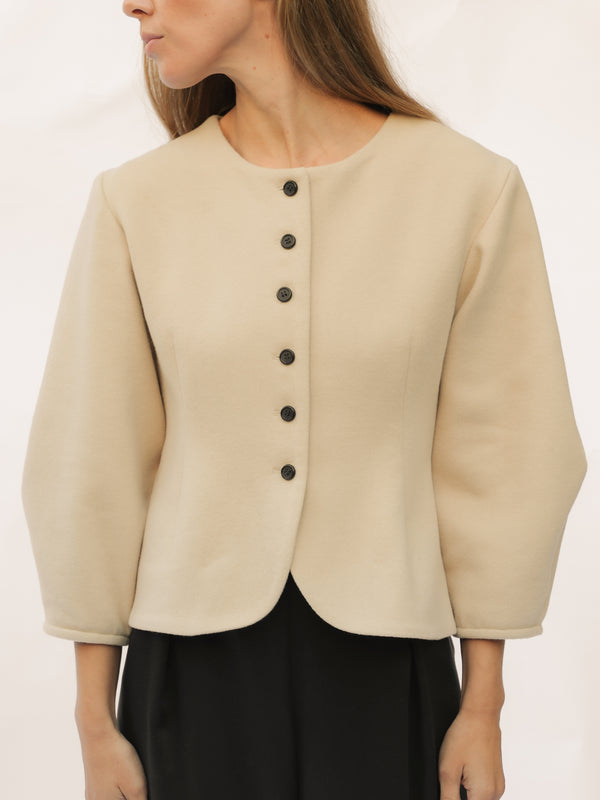 Wanda Waistcoat - Beige