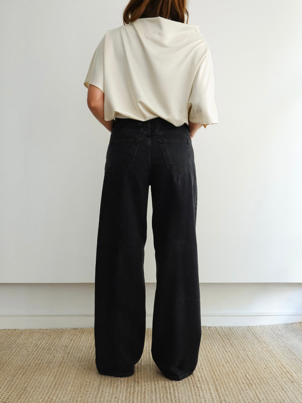 Wide Jeans Nikka - Dark Grey