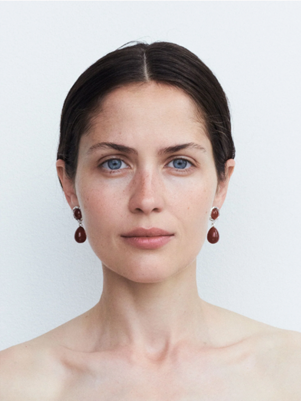 Emma Carnelian Earrings