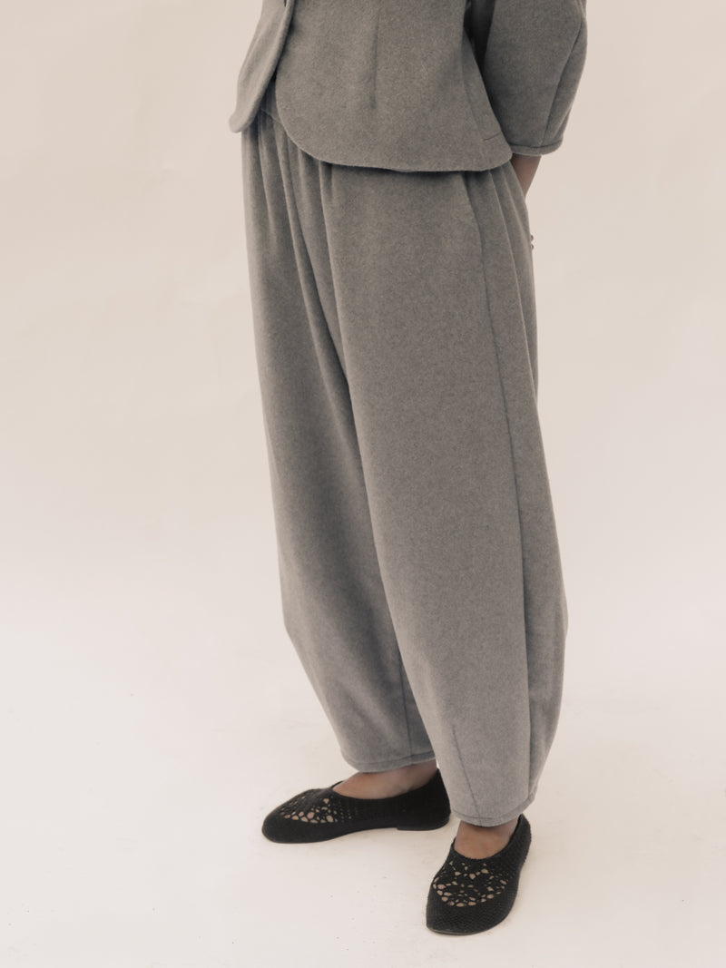 Berry Pants - Light Grey