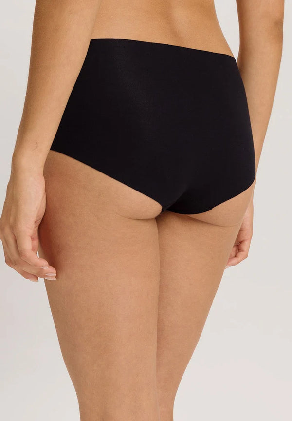 Invisible Maxi Brief - Cotton Black