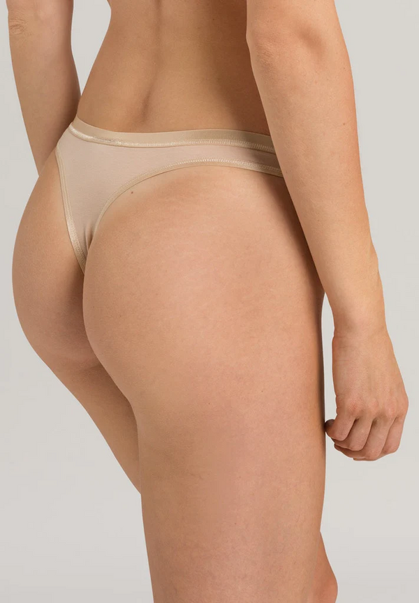 Cotton Sensation Thong - Beige