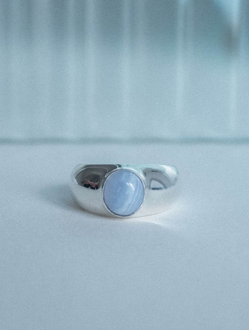 Morning Signet - Agate Blue