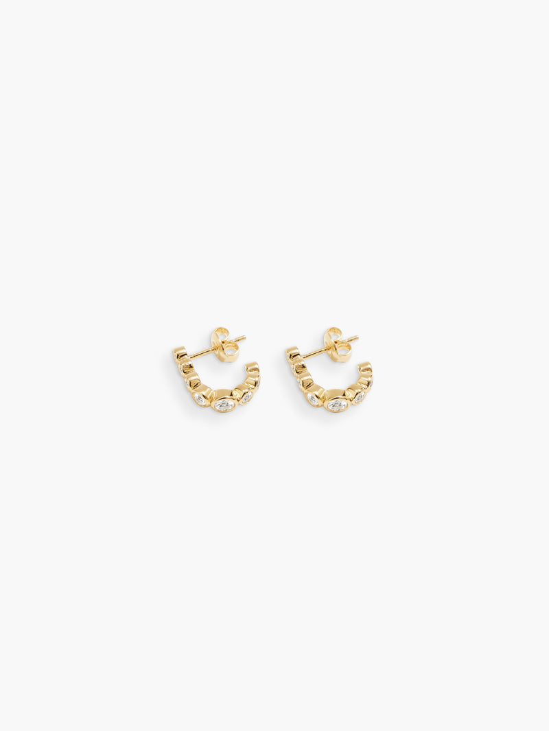 Odette Earrings - Gold