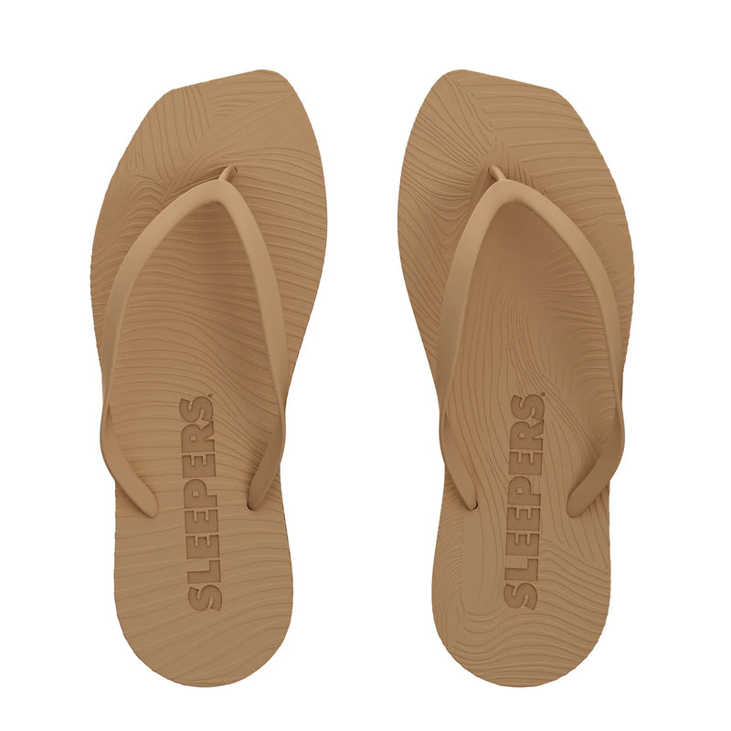 Tapered Flip Flops - Sand