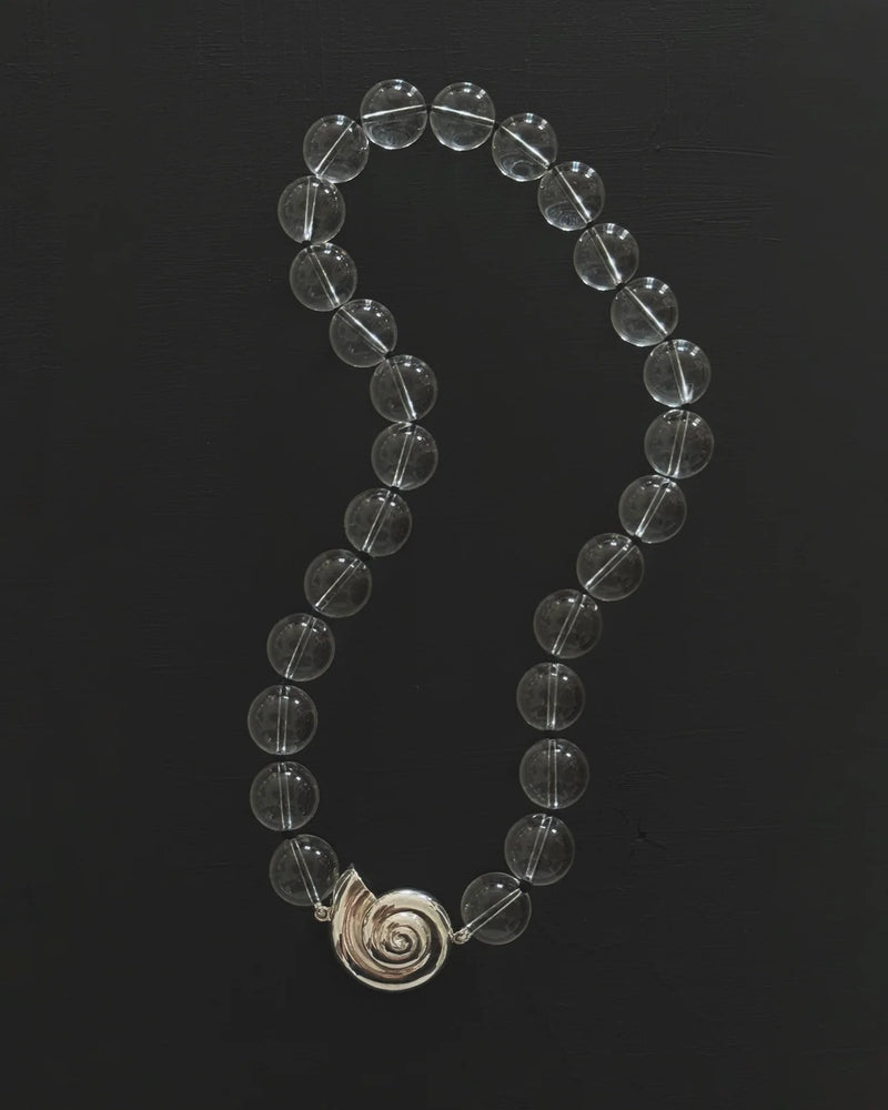 Nautilus Collier - Quartz