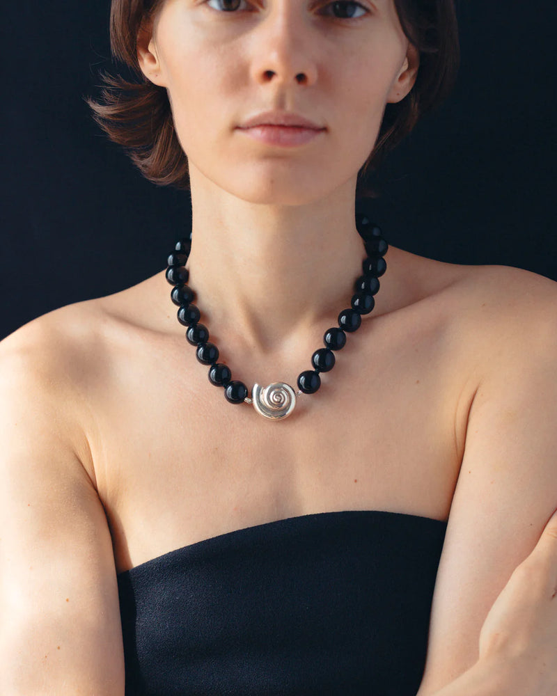 Nautilus Collier - Onyx