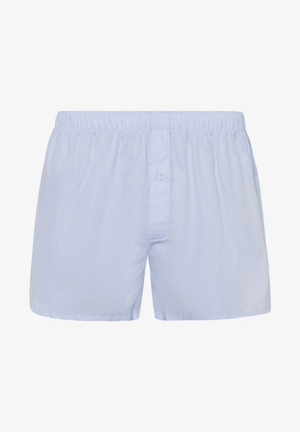 Cotton Boxers - Light Blue