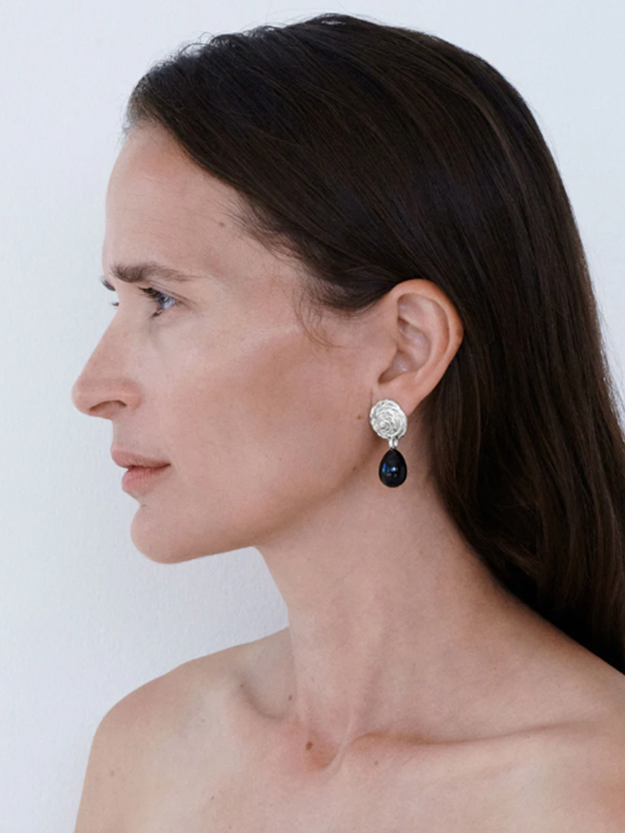 breton onyx earrings