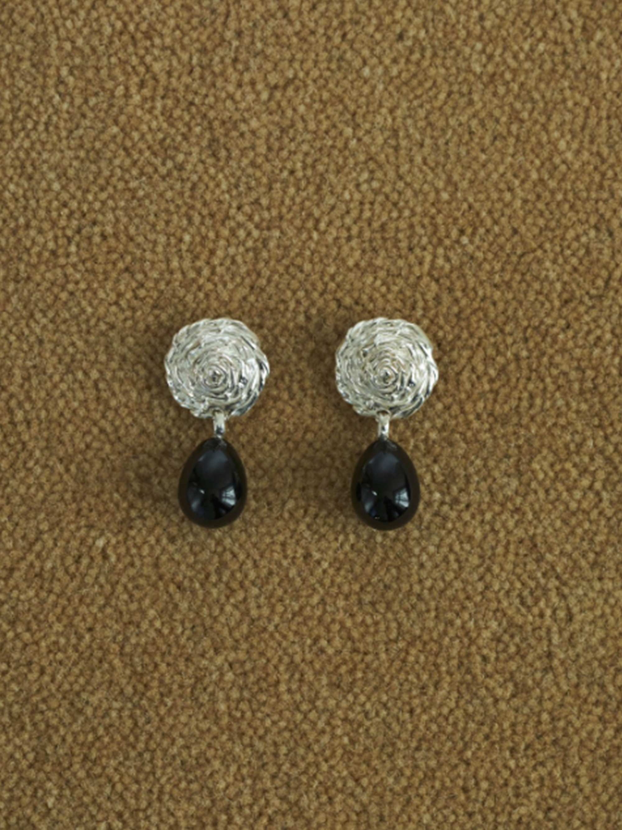 breton onyx earrings