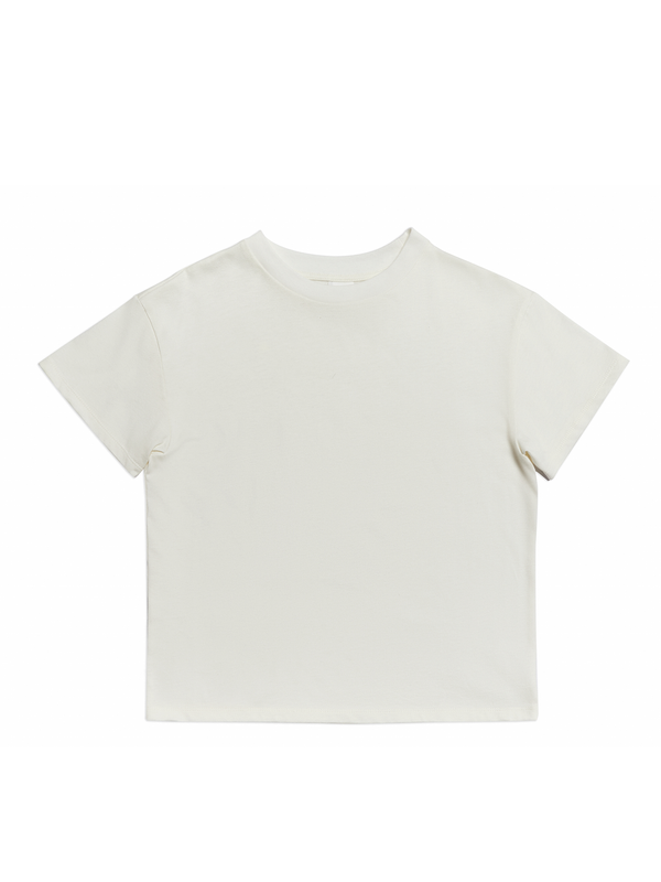 June Fitted Tee - White